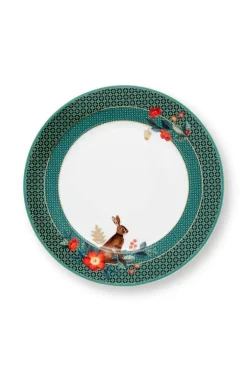 Outlet Pip Studio Winter Wonderland Frühstücksteller Grun 21 Cm