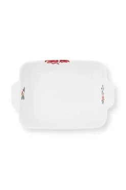 New Pip Studio Winter Wonderland Servierschale Rechteckig Gros Grun