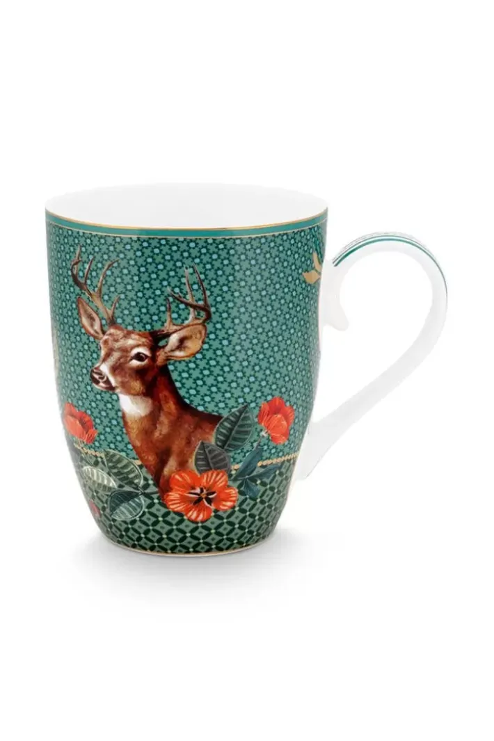 Pip Studio Winter Wonderland Tasse Gross Grun