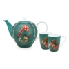 Online Pip Studio Winter Wonderland Tea Set/3 Grun