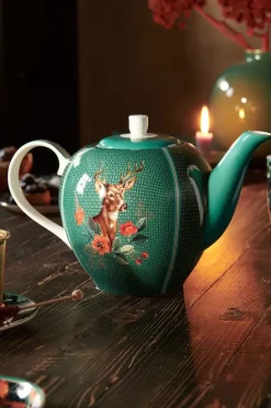 Pip Studio Winter Wonderland Teekanne Gross Grun