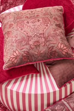 Hot Pip Studio Zierkissen Quadratisches Kyoto Festival Rosa