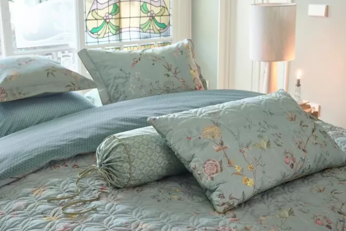 Online Pip Studio Zierkissen Quilted Autunno Hell Blau