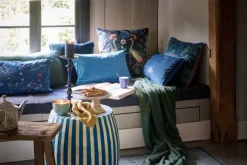 Outlet Pip Studio Zierkissen Quilted Dunkelblau