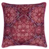 Clearance Pip Studio Zierkissen Quilted Il Mosaico Dunkelrot