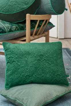 Outlet Pip Studio Zierkissen Quiltey Days Grun