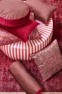 Online Pip Studio Zierkissen Rund Quiltey Days Rosa